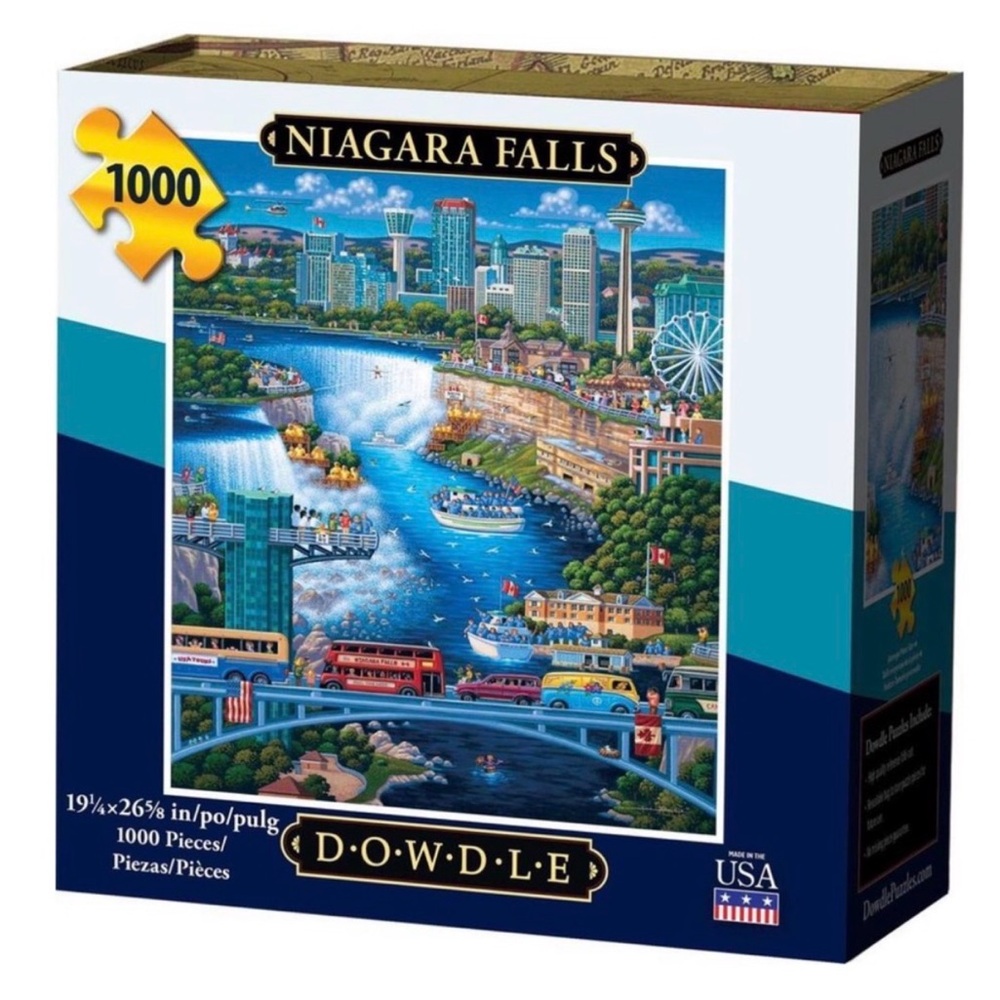 BUFFALO GAMES Niagara Falls Jigsaw Puzzle by Eric Dowdle 1000 Pieces Age 14+